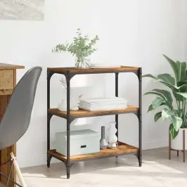 Knygų Spinta Sena Mediena 60 X 33 X 70,5 Cm