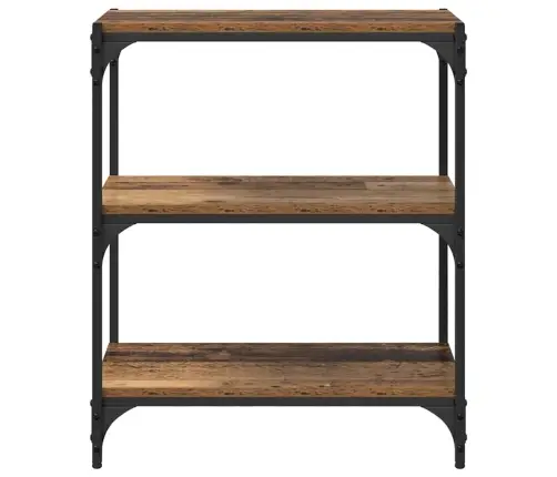 Knygų Spinta Sena Mediena 60 X 33 X 70,5 Cm