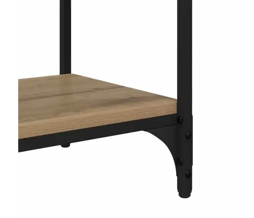 Grāmatplaukts Amatnieku Ozola 60 X 33 X 71 Cm Inženierijas Koks Vidaxl