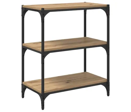 Grāmatplaukts Amatnieku Ozola 60 X 33 X 71 Cm Inženierijas Koks Vidaxl