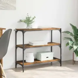 Grāmatplaukts Vecs Koks 80 X 33 X 70,5 Cm Vidaxl