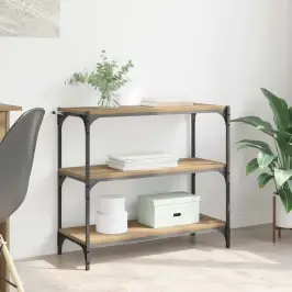 Grāmatplaukts Artisānā Ozols 80 X 33 X 70,5 Cm Vidaxl