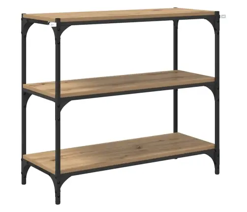 Grāmatplaukts Artisānā Ozols 80 X 33 X 70,5 Cm Vidaxl