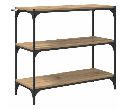 Grāmatplaukts Artisānā Ozols 80 X 33 X 70,5 Cm Vidaxl