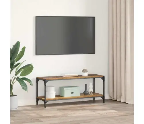 Televizoriaus Spintelė Senovinis Medis 100X33X41Cm