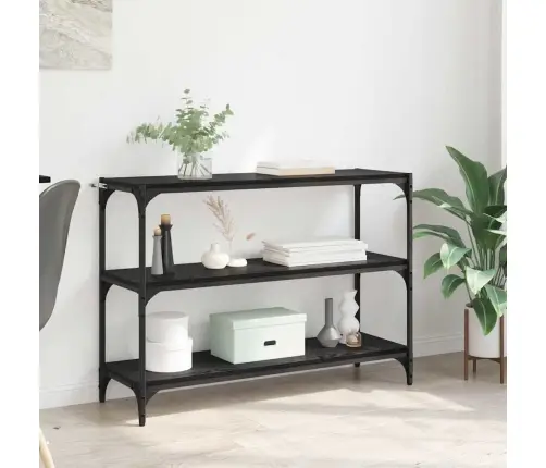 Raamaturiiul Must Tamm 100 X 33 X 70,5 Cm