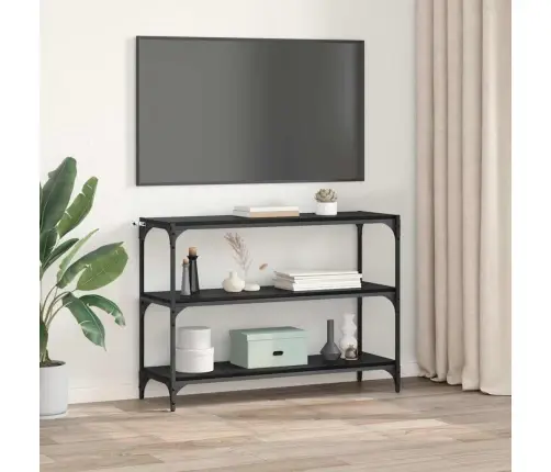 Raamaturiiul Must Tamm 100 X 33 X 70,5 Cm