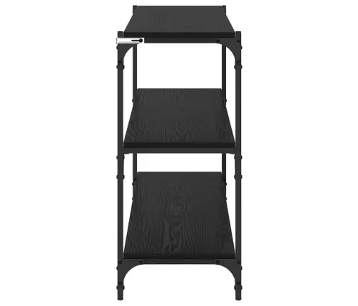 Raamaturiiul Must Tamm 100 X 33 X 70,5 Cm