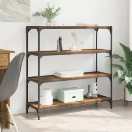 Grāmatplaukts Vecs Koks 100 X 33 X 100 Cm Vidaxl