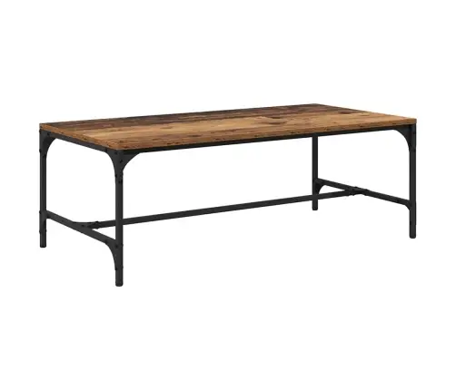 Kafijas Galdiņš Vecs Koks 100 X 50 X 35 Cm Inženierijas Koks Vidaxl