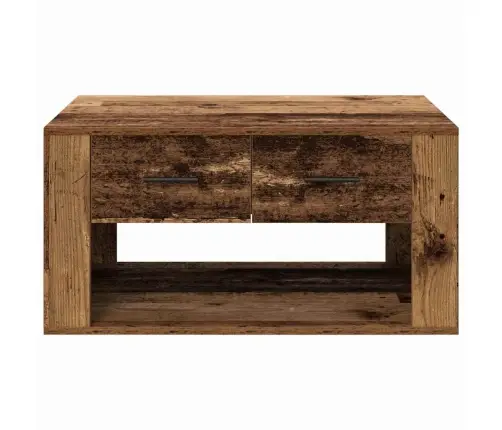 Kafijas Galdiņš Vecs Koks 80 X 50 X 40 Cm Inženierijas Koks Vidaxl