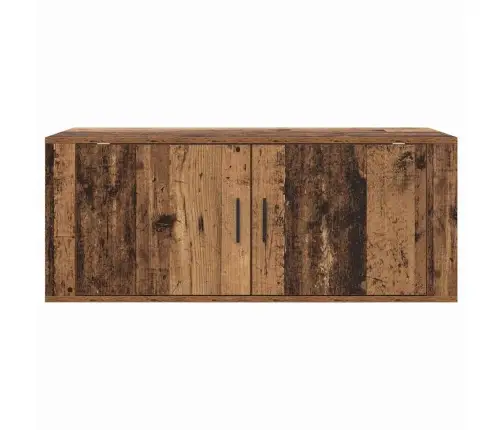 Sienas Montēts Tv Skapis Vecs Koks 100 X 34,5 X 40 Cm Vidaxl