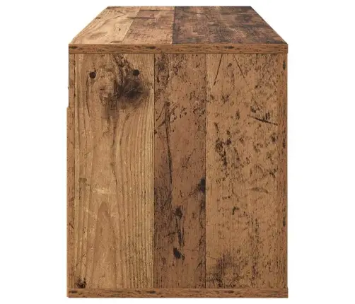 Sienas Montēts Tv Skapis Vecs Koks 100 X 34,5 X 40 Cm Vidaxl