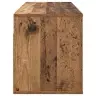 Sienas Montēts Tv Skapis Vecs Koks 100 X 34,5 X 40 Cm Vidaxl