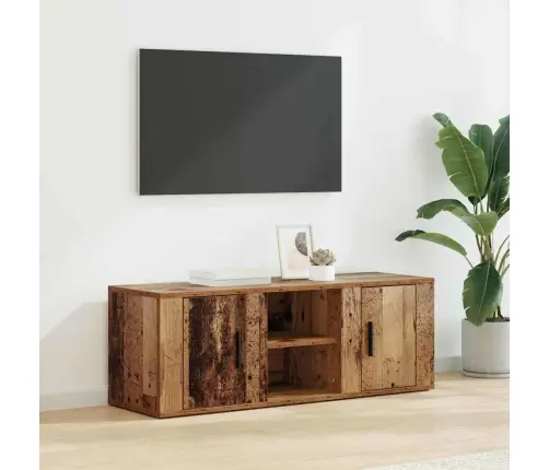 Televizora Skapīša Vecs Koks 100 X 31,5 X 35 Cm Vidaxl