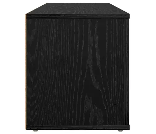 Televizora Skapīša Melns Ozolkoks 100 X 31,5 X 35 Cm Vidaxl