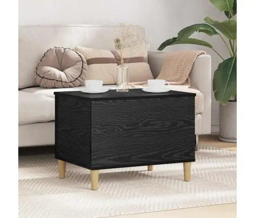 Nakts Skapītis Melns Ozols 60 X 44.5 X 45 Cm Inženierijas Koks Vidaxl Nakts Skapītis Melns Ozols 60 X 44.5 X 45 Cm Inženierijas Koks Vidaxl