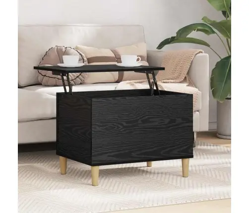 Nakts Skapītis Melns Ozols 60 X 44.5 X 45 Cm Inženierijas Koks Vidaxl Nakts Skapītis Melns Ozols 60 X 44.5 X 45 Cm Inženierijas Koks Vidaxl