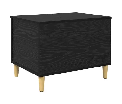 Nakts Skapītis Melns Ozols 60 X 44.5 X 45 Cm Inženierijas Koks Vidaxl Nakts Skapītis Melns Ozols 60 X 44.5 X 45 Cm Inženierijas Koks Vidaxl