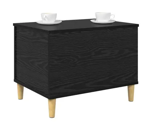 Nakts Skapītis Melns Ozols 60 X 44.5 X 45 Cm Inženierijas Koks Vidaxl Nakts Skapītis Melns Ozols 60 X 44.5 X 45 Cm Inženierijas Koks Vidaxl