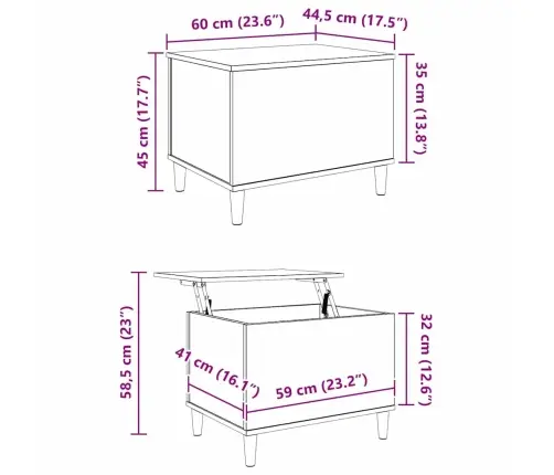 Nakts Skapītis Melns Ozols 60 X 44.5 X 45 Cm Inženierijas Koks Vidaxl Nakts Skapītis Melns Ozols 60 X 44.5 X 45 Cm Inženierijas Koks Vidaxl