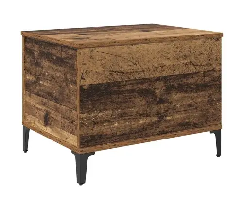 Kafijas Galdiņš Vecs Koks 60 X 44.5 X 45 Cm Inženierijas Koks Vidaxl