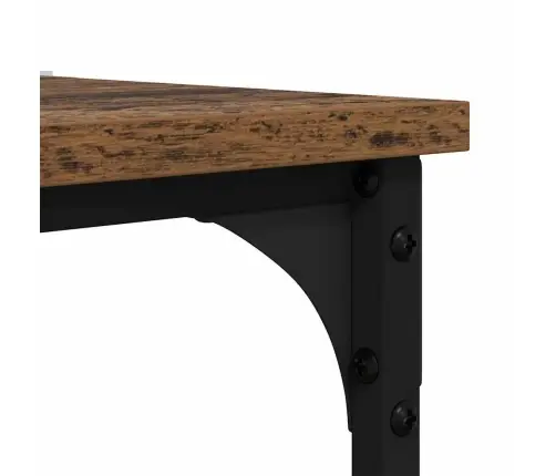 Sānu Galds Vecs Koks 40 X 30 X 75 Cm Inženierijas Koks Vidaxl