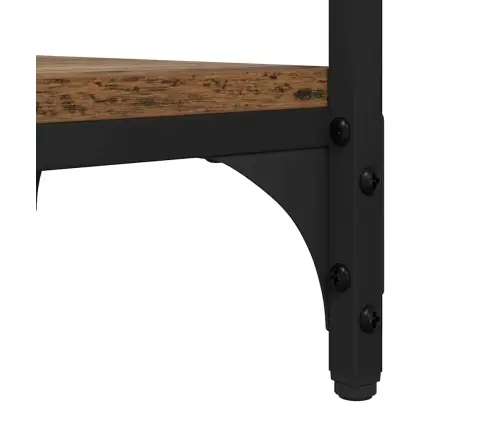 Sānu Galds Vecs Koks 40 X 30 X 75 Cm Inženierijas Koks Vidaxl