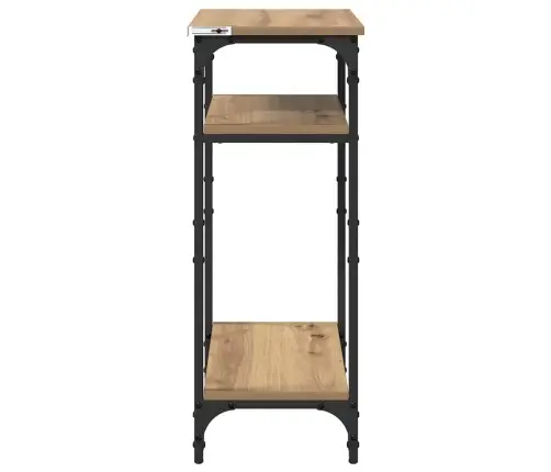 Šoninis Stalas Artisano Ąžuolo 40 X 30 X 75 Cm Apdirbta Mediena Šoninis Stalas Artisano Ąžuolo 40 X 30 X 75 Cm Apdirbta Mediena