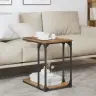 Sānu Galds Vecs Koks 50 X 35 X 52 Cm Inženierijas Koks Vidaxl Sānu Galds Vecs Koks 50 X 35 X 52 Cm Inženierijas Koks Vidaxl