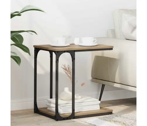 Šoninis Stalas Artisano Ąžuolo 50 X 35 X 52 Cm Apdirbta Mediena Šoninis Stalas Artisano Ąžuolo 50 X 35 X 52 Cm Apdirbta Mediena