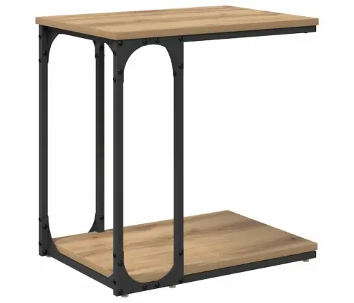 Šoninis Stalas Artisano Ąžuolo 50 X 35 X 52 Cm Apdirbta Mediena Šoninis Stalas Artisano Ąžuolo 50 X 35 X 52 Cm Apdirbta Mediena