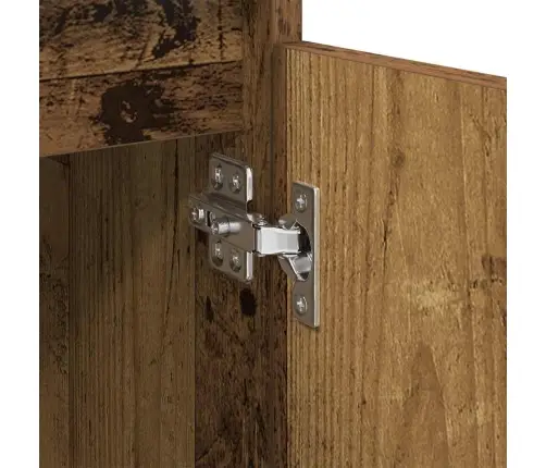 Puse Ar Atvilktni Vecs Koks 60 X 35 X 70 Cm Inženierijas Koks Vidaxl