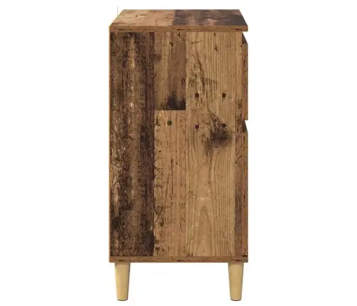 Puse Ar Atvilktni Vecs Koks 60 X 35 X 70 Cm Inženierijas Koks Vidaxl