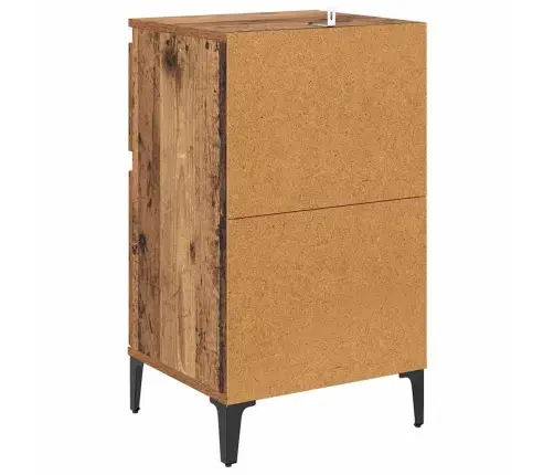 Nakts Skapītis Vecs Koks 40 X 35 X 70 Cm Inženierijas Koks Vidaxl