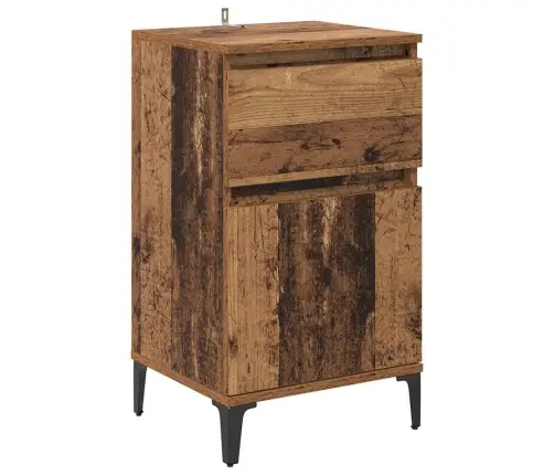 Nakts Skapītis Vecs Koks 40 X 35 X 70 Cm Inženierijas Koks Vidaxl