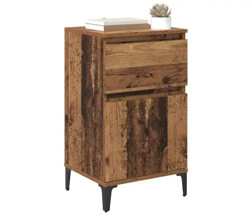 Nakts Skapītis Vecs Koks 40 X 35 X 70 Cm Inženierijas Koks Vidaxl