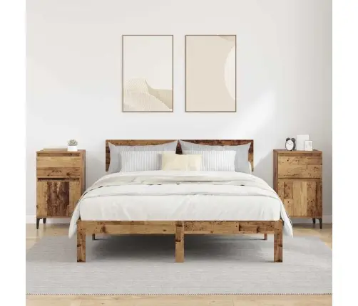 Öölambi Kapp Sahtliga 2 Pcs Vana Puit 40 X 35 X 70 Cm Tehispuit Öölambi Kapp Sahtliga 2 Pcs Vana Puit 40 X 35 X 70 Cm Tehispuit