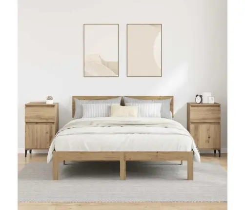 Öölambi Kapp 2 Pcs Käsitöötamm 40 X 35 X 70 Cm Tehispuit