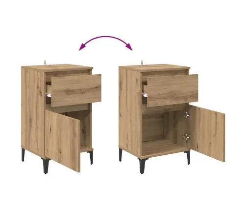 Öölambi Kapp 2 Pcs Käsitöötamm 40 X 35 X 70 Cm Tehispuit