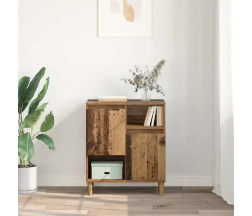 Puse Vecs Koks 35 X 60 X 70 Cm Inženierijas Koks Vidaxl