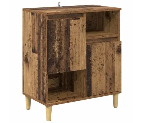 Puse Vecs Koks 35 X 60 X 70 Cm Inženierijas Koks Vidaxl