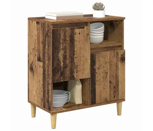 Puse Vecs Koks 35 X 60 X 70 Cm Inženierijas Koks Vidaxl