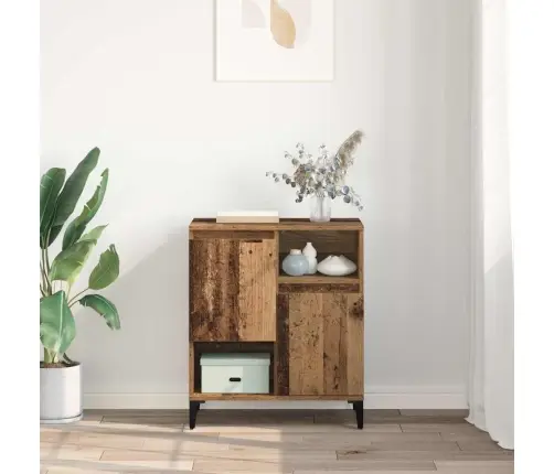 Puse Vecs Koks 60 X 35 X 70 Cm Inženierijas Koks Vidaxl