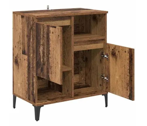 Puse Vecs Koks 60 X 35 X 70 Cm Inženierijas Koks Vidaxl