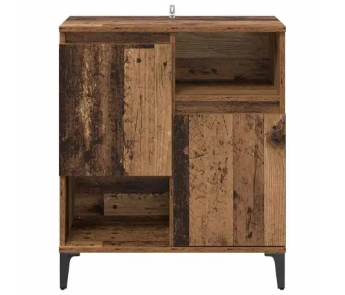 Puse Vecs Koks 60 X 35 X 70 Cm Inženierijas Koks Vidaxl