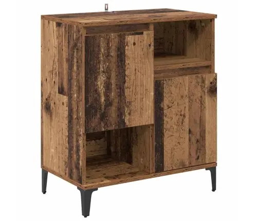 Puse Vecs Koks 60 X 35 X 70 Cm Inženierijas Koks Vidaxl