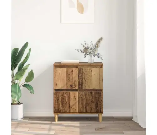 Puse Vecs Koks 60 X 35 X 70 Cm Inženierijas Koks Vidaxl