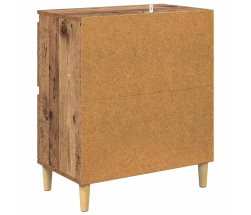 Puse Vecs Koks 60 X 35 X 70 Cm Inženierijas Koks Vidaxl