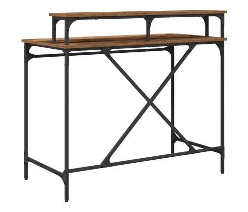 Galds Vecs Koks 100 X 50 X 90 Cm Inženierijas Koks Vidaxl